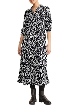 Street one Damska wiskoza koszulka midi AOP Dress, , 38