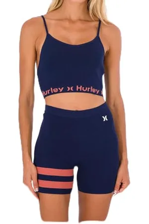Hurley Damskie spodenki blokowe Party Active Shorts, indygo (Mood Indigo), M, , M