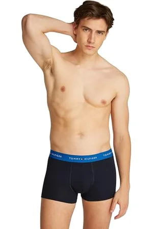 Tommy Hilfiger Męskie 7P Trunk Wb UM0UM03385, Bagażnik, Biały, M, , M