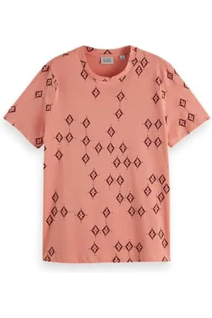 Scotch&Soda Damska koszulka z nadrukiem, regularny krój, , M