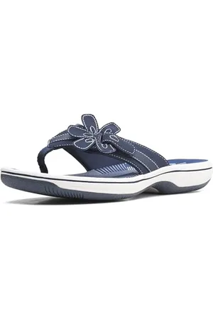 Clarks Damskie klapki Brinkley Flora, , 37 EU