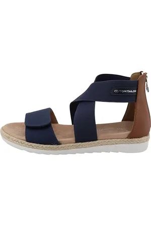 TOM TAILOR 7470090003 sandały, granatowe, 35 EU, , 35 EU