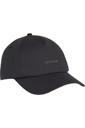 Calvin Klein Damska czapka z daszkiem metalowy napis płótno, , Rozmiar uniwersalny