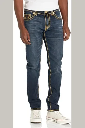 True Religion Męskie dżinsy Rocco Skinny Super T, , 46