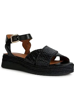 Geox Damskie sandały D Eolie espadryle Wedge, , 37 EU