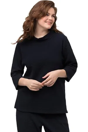 Ulla Popken Damskie bluzy z kapturem Structured, , 50-52