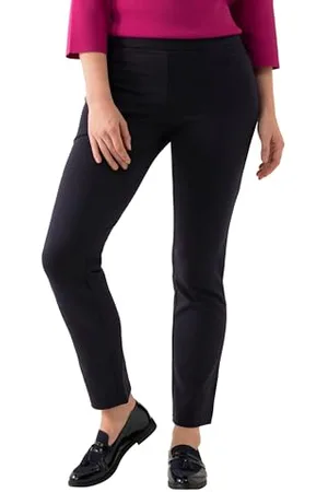 Ulla Popken Spodnie Bodyformimg Klasyczne proste Damskie, , 47W / 32L