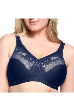 Glamorise Damski biustonosz z pełną figurą MagicLift bez fiszbin minimalizujący wsparcie #1003, , 80F