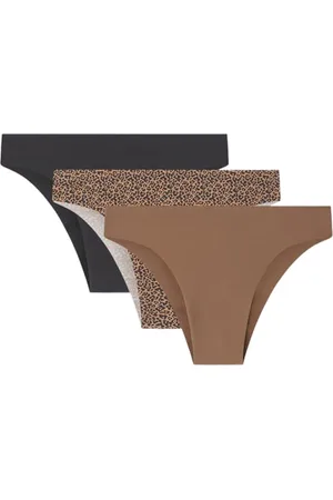 Women secret Pakiet Brazylijskie majtki My Everyday Collection Micro, Dark Kaki, XS, , XS