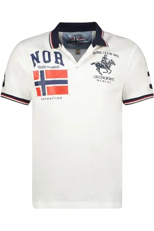 Geographical Norway Kelestre Męska klasyczna koszulka polo - Bawełniane koszulki polo z krótkim rękawem z zapięciem na guziki - Casual Shirt Topy Regular Classic - Wiosna Lato ( XL), , XL
