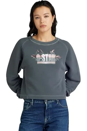 G-Star RAW Overdyed Merch Loose r Sweater, , S