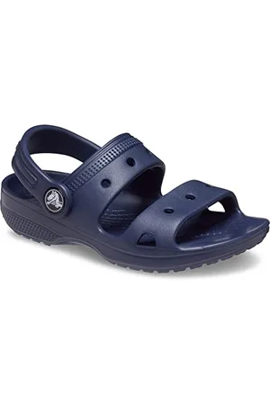 Crocs Unisex dziecięce klasyczne sandały T, granatowy, 5 UK Child