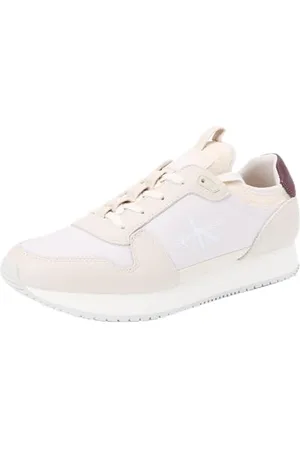Calvin Klein Jeans Męskie skarpety retro Runner MULTIFUNCT YM0YM01118 trampki, brązowe (Eggshell/C White), 39 EU, , 39 EU
