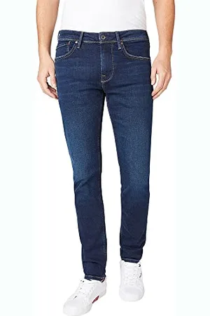 Pepe Jeans Stanley obcisłe dżinsy męskie, Niebieski (Denim-vx2), 33W / 34L