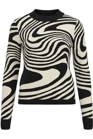 Object OBJRAY L/S KNIT Sweter AOP NOOS, , L