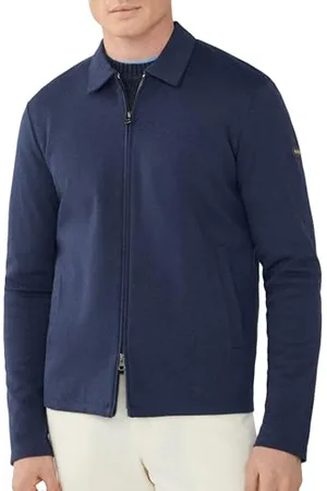Hackett Męska bluza z podwójnej dzianiny Fz, , XL