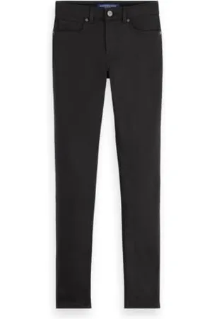 Scotch&Soda Core Bohemienne Mid Rise Skinny Jeans-Stay Black Kobiety, , 34W / 32L
