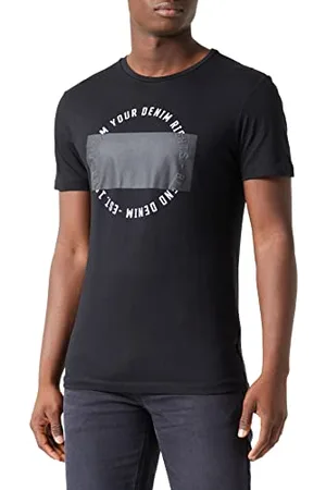 Blend Męski t-shirt s/s, 194007/czarny, XXL