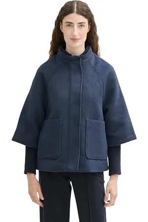 TOM TAILOR Damska kurtka 1042901, 35897-Nighttime Blue Melange, XL, , XL