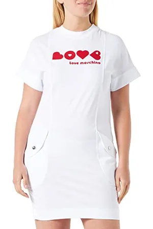 Moschino Damska sukienka z krótkim rękawem Comfort Fit, , 40