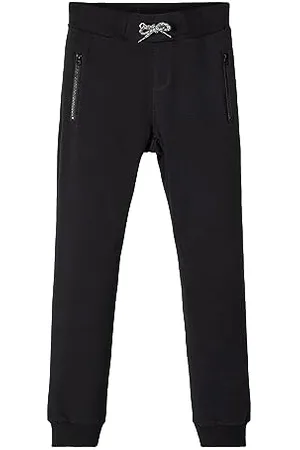 NAME IT Boy spodnie dresowe jednokolorowe, , 92
