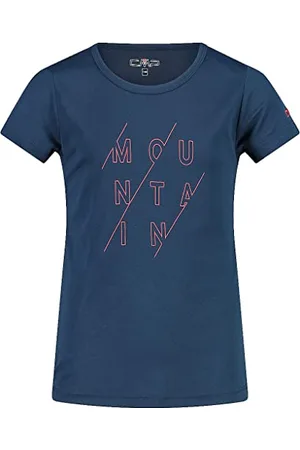 CMP Oddychający T-shirt dziewczęcy outdoorowy z leczeniem antybakteryjnym, , 98 cm
