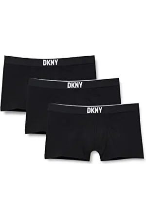 DKNY Bokserki męskie New York, designerska bielizna, 3 sztuki, , L