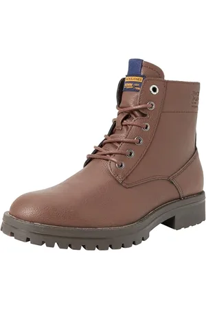 JACK & JONES Bestseller A/S Męskie buty sznurowane Jfwbernie Boot PU, , 43 EU