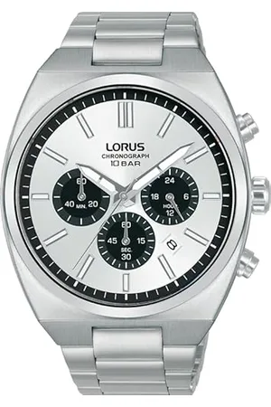 Lorus Męski analogowy zegarek kwarcowy z metalową bransoletką RT369KX9, , bransoletka