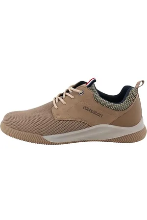 TOM TAILOR Męskie 7480120002 Sneakers, beżowe, 44 EU, , 44 EU
