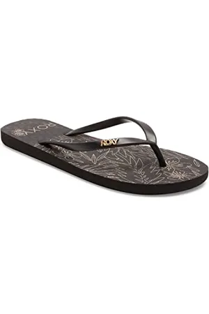 Roxy Damskie sandały Viva Stamp Metallic Gold/Black, 42 EU, , 42 EU