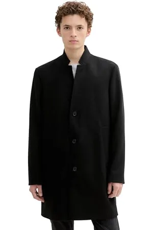TOM TAILOR Płaszcz męski 1042405, 29999-Black, XXL, , XXL