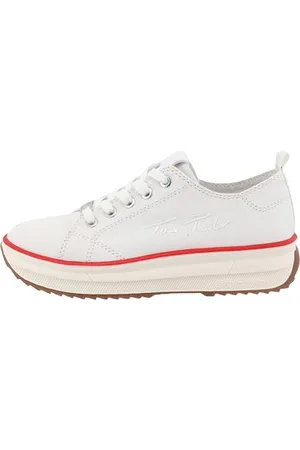 TOM TAILOR 7470000001 Sneakers, białe, 40 EU, , 40 EU