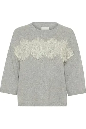 Part Two LukayaPW damski sweter bokserski 1/2 rękaw, , S