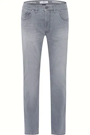 Brax Męskie dżinsy Style Chuck HI-Flex Light Colour Jeans, szare, 34 W / 36 L, , 34W / 36L