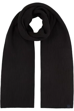 TOM TAILOR 1043441 Szal, 36343-Black Plaited Tonal, rozmiar uniwersalny, , jeden rozmiar