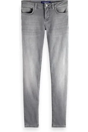 Scotch&Soda Damskie dżinsy Core Bohemienne Mid Rise Skinny Grey Roots, , 28W / 32L