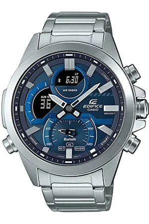 Casio Watch ECB-30D-2AEF, srebro, bransoletka