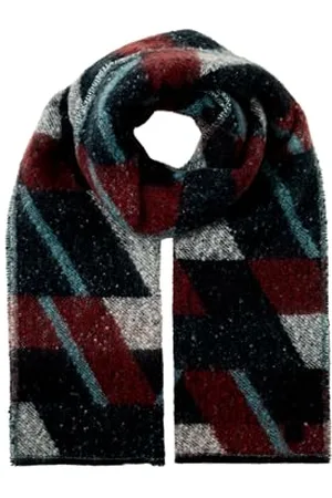 TOM TAILOR 1043560 Szal, 36474-Navy Base Big Element Design, One Size, , jeden rozmiar