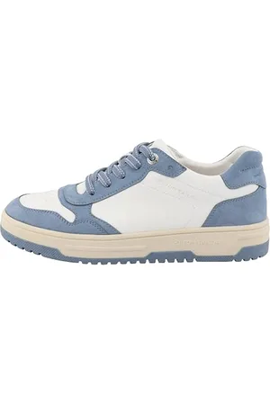 TOM TAILOR Damskie buty typu sneakers 7490010001, Sky-White, 36 EU, , 36 EU