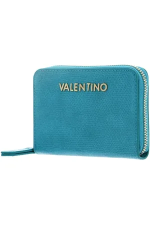 VALENTINO Montmartre RE VPS7QG137 zamek błyskawiczny wokół portfela, kolor: turkusowy, , Talla única, Casual