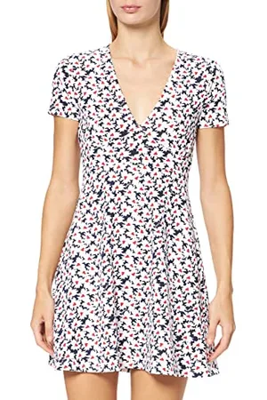 Tommy Hilfiger Damska sukienka Tjw Fit Flare z nadrukiem, , XXS
