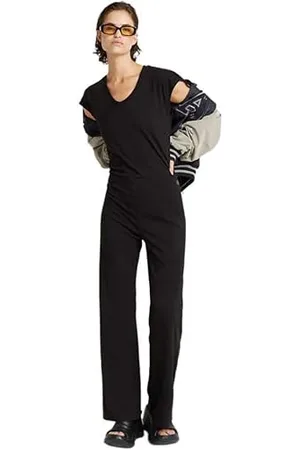 G-Star RAW Riveted Flared Jumpsuit SL WMN, , S