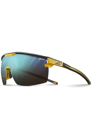 Julbo Ultimate Cover Unisex Dorosły Okulary przeciwsłoneczne, Żółty/czarny, rozmiar uniwersalny