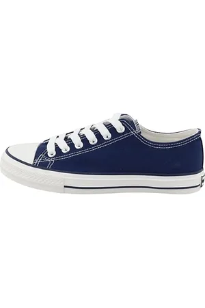 TOM TAILOR Damskie 7490130001 Sneakers, granatowe, 36 EU, , 36 EU