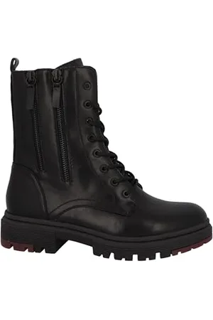 TOM TAILOR Damskie buty 4295503 półdługie, czarne, rozmiar 39 UE