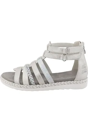 TOM TAILOR 7470090006 sandały, srebrne, 35 EU, , 35 EU