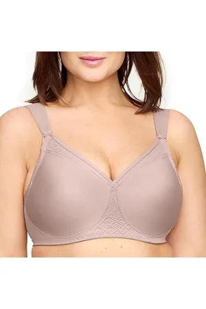 Glamorise Damski biustonosz z pełną figurą MagicLift bez fiszbin bez fiszbin #1080, , 80E