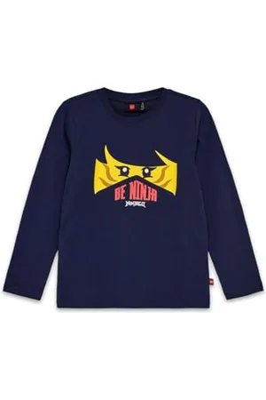 LEGO Wear Chłopięca koszulka LWTANO 703-Langarmshirt, ciemny granatowy, 110, , 110