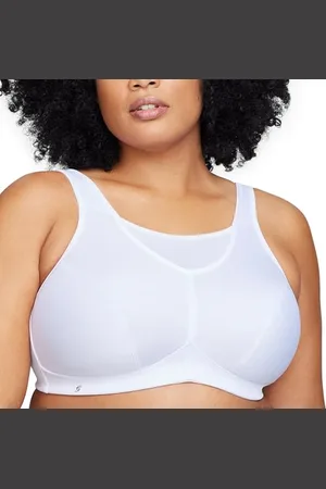 Glamorise Biustonosz damski z perfekcyjnym trzymaniem sportowy biustonosz, , 95E